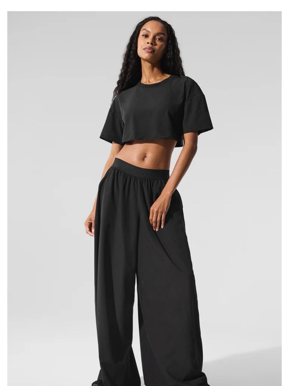 ALO✨ Mesh Mirage Trouser